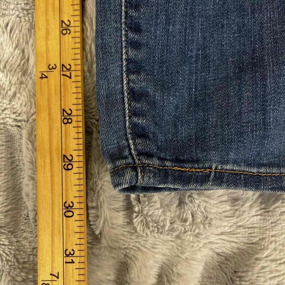 Levis Jeans Womens 31 (34x29.5) Demi Curve Skinny Medium Wash Stretch Denim - Picture 10 of 11